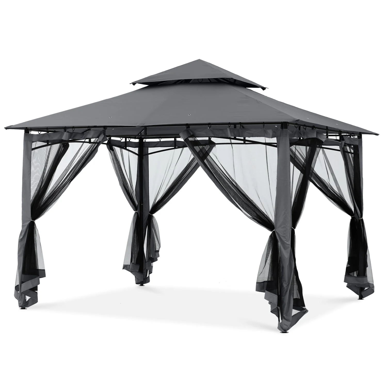 9x9/11x11/10x12 Patio Gazebo (Mesh Wall)