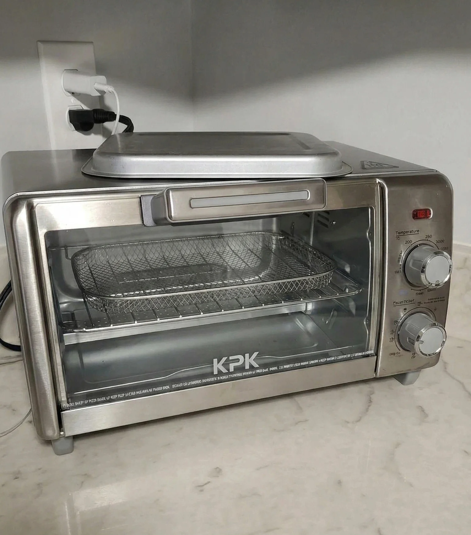 KPK Air Fry Toaster Oven Stainless Steel