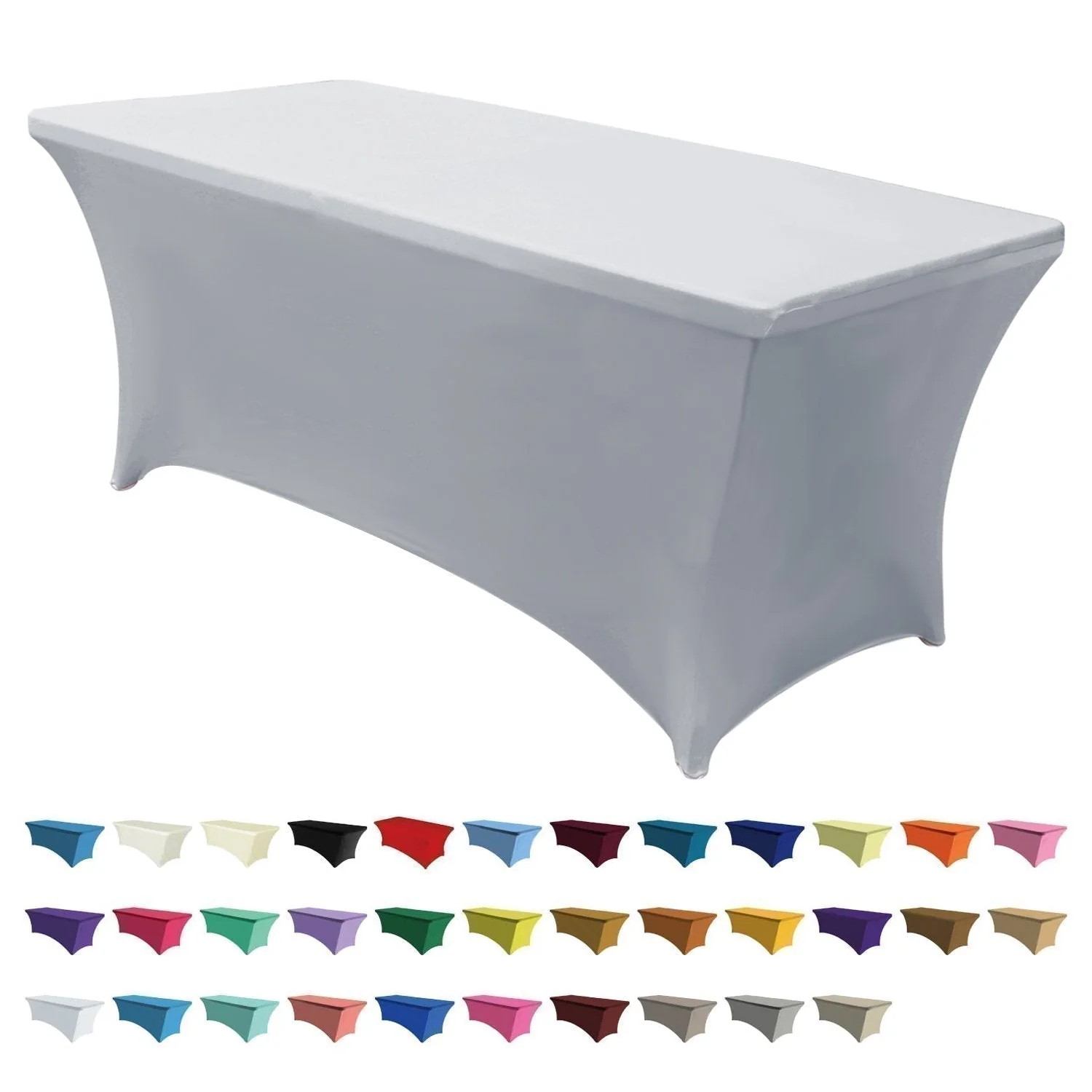 Spandex Tablecloths for Home Rectangular Table 1PC - Image 6