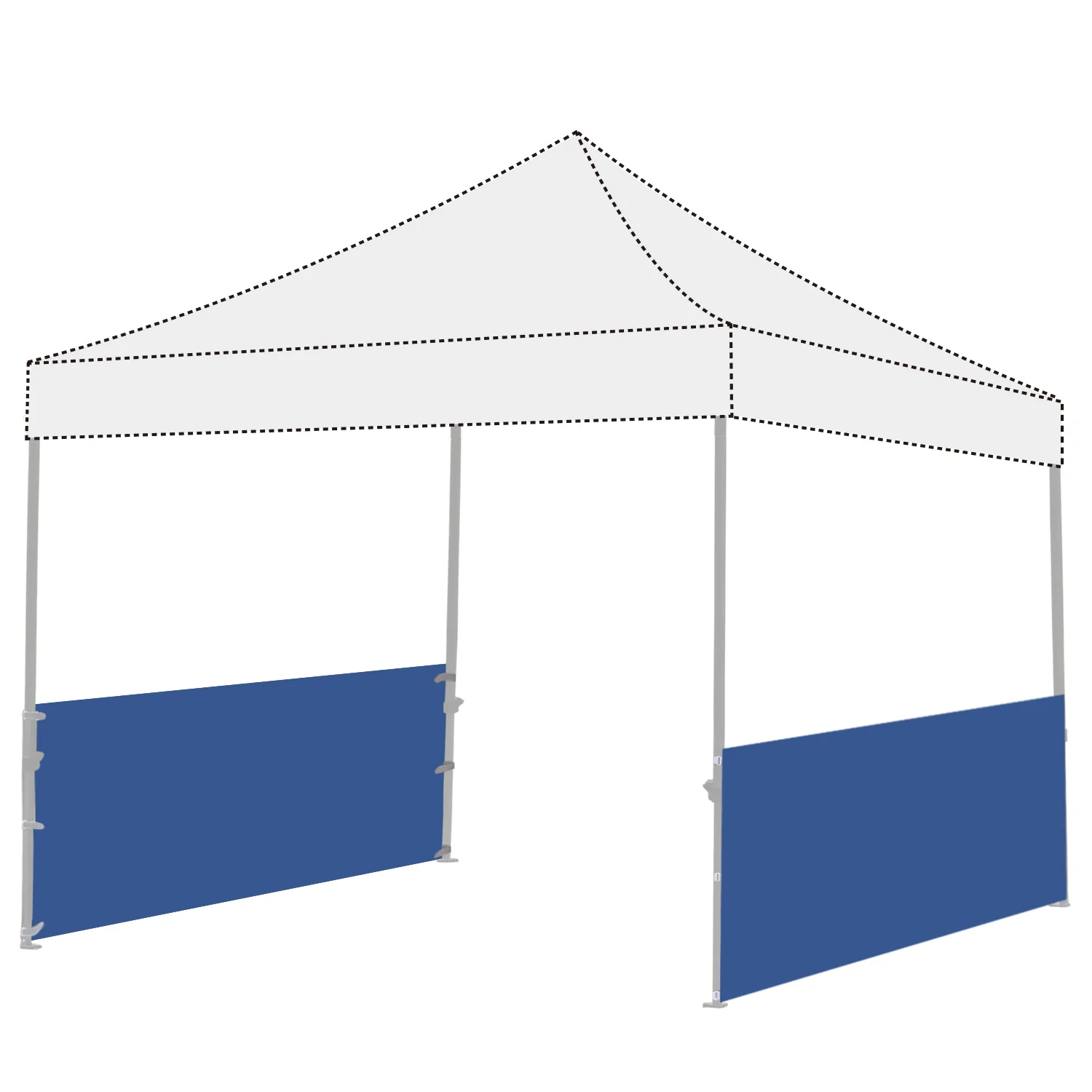 Two Half Walls For Pop Up Party Tent Canopy - Image 10